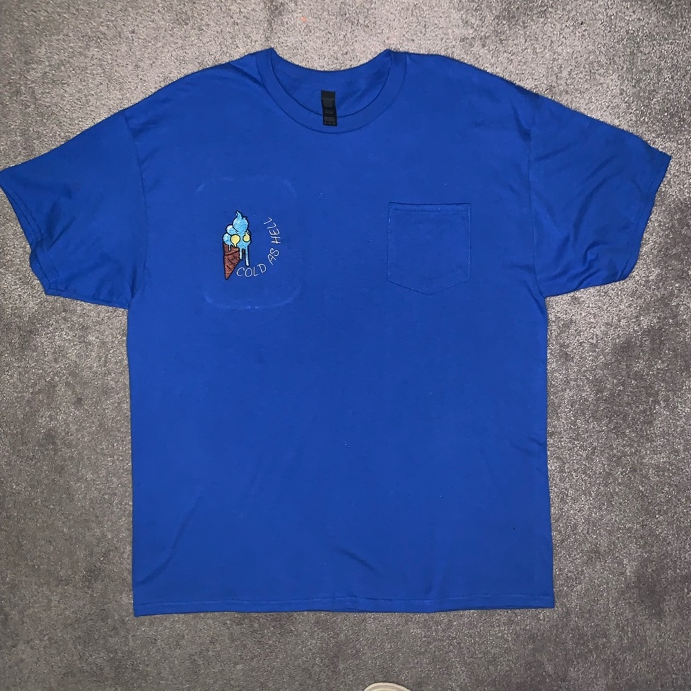 Blue Paradiso Ice Cream Graphic Tee